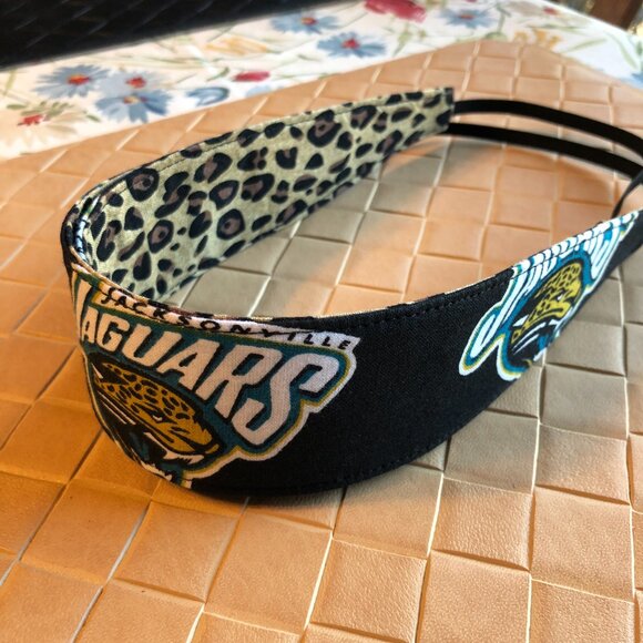 Reversible Jackson Jaguars Headbands by Sheila Bee Designs - Picture 6 of 6